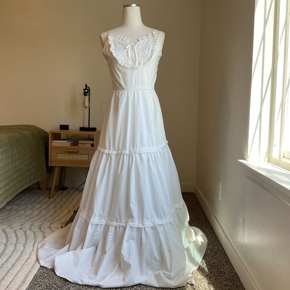 Darling Dresses & Skirts - Vintage 70s Darling Debra by Ruth EIB of California Cottagecore Maxi Gown